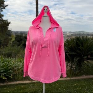 Old Navy Bright Pink Hoodie Sweatshirt
